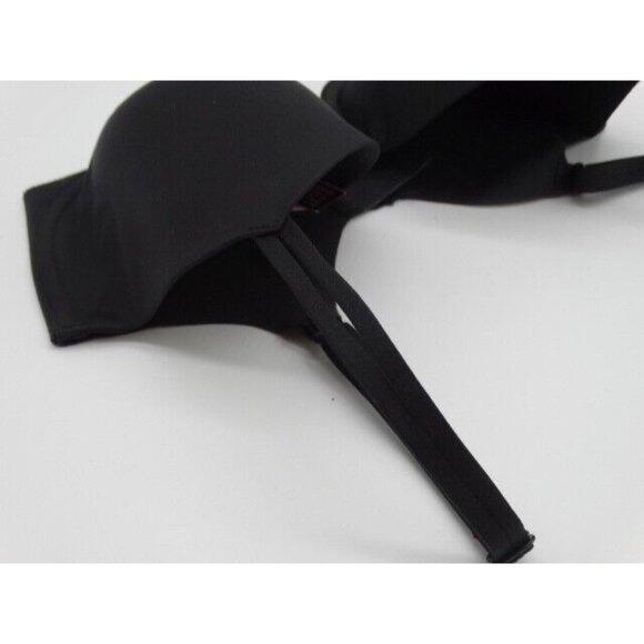Victoria's Secret Bra Size 32DD Lined Perfect Coverage Black Underwire - Picture 4 of 10